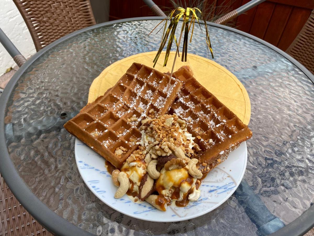 Pension & Cafe Meine Sonne Sole Mio Bad Sooden-Allendorf Eksteriør billede