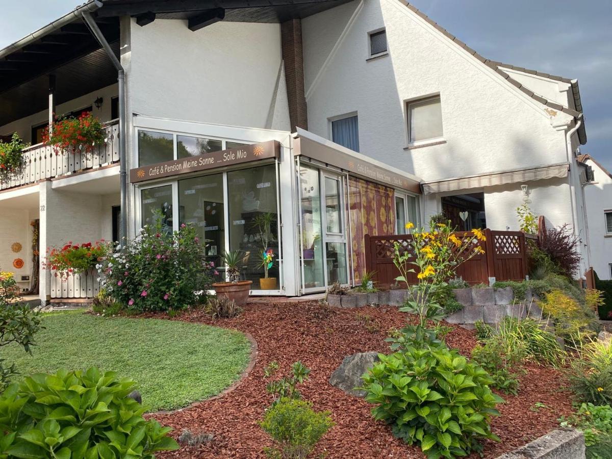 Pension & Cafe Meine Sonne Sole Mio Bad Sooden-Allendorf Eksteriør billede