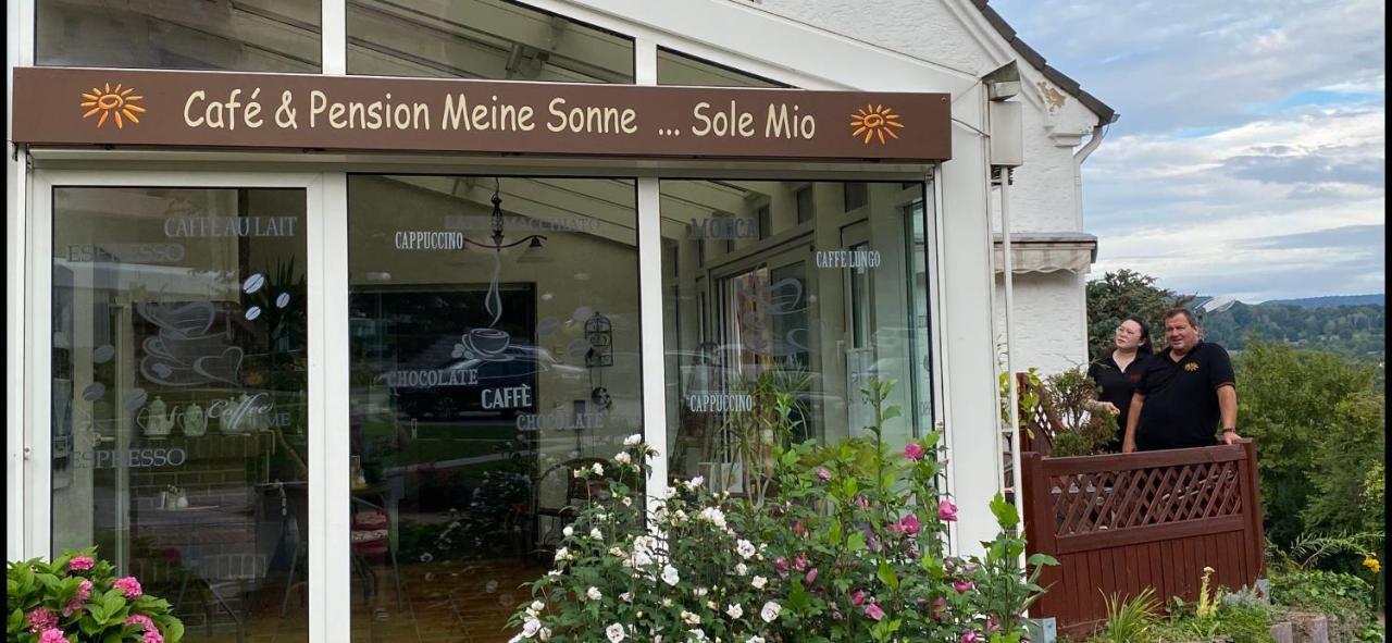Pension & Cafe Meine Sonne Sole Mio Bad Sooden-Allendorf Eksteriør billede