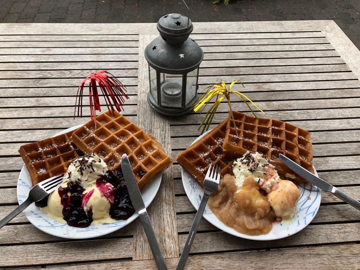 Pension & Cafe Meine Sonne Sole Mio Bad Sooden-Allendorf Eksteriør billede