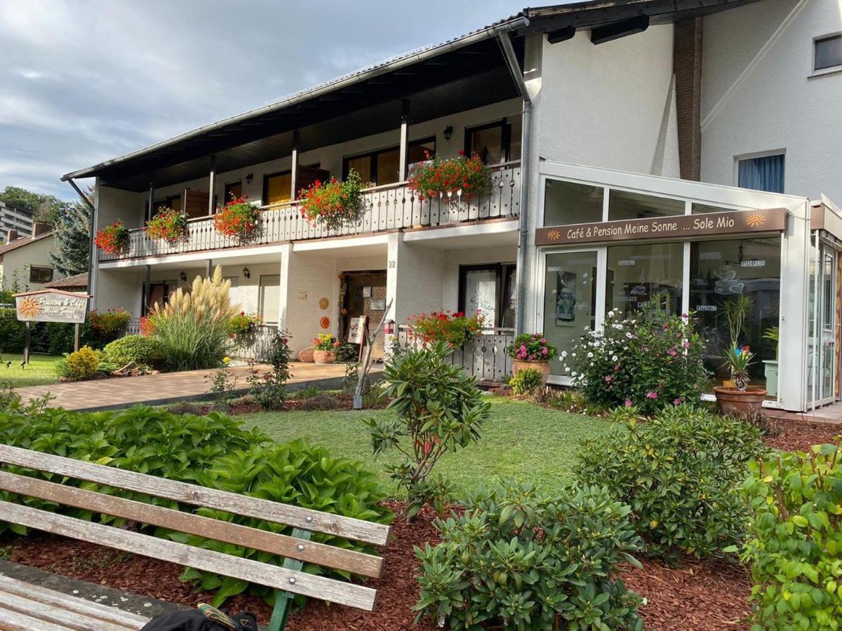 Pension & Cafe Meine Sonne Sole Mio Bad Sooden-Allendorf Eksteriør billede