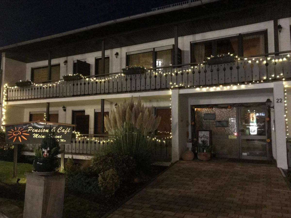 Pension & Cafe Meine Sonne Sole Mio Bad Sooden-Allendorf Eksteriør billede